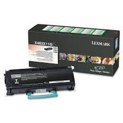 Lexmark X463X11G Black Extra High Yield Original Toner Cartridge (15000 Pages) for Lexmark X464, X466